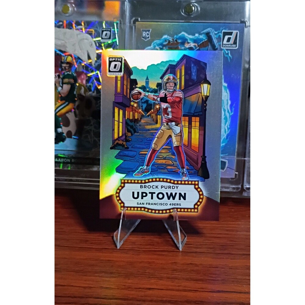 2025 Panini Donruss Optic - Uptowns Brock Purdy #4 Pack Fresh